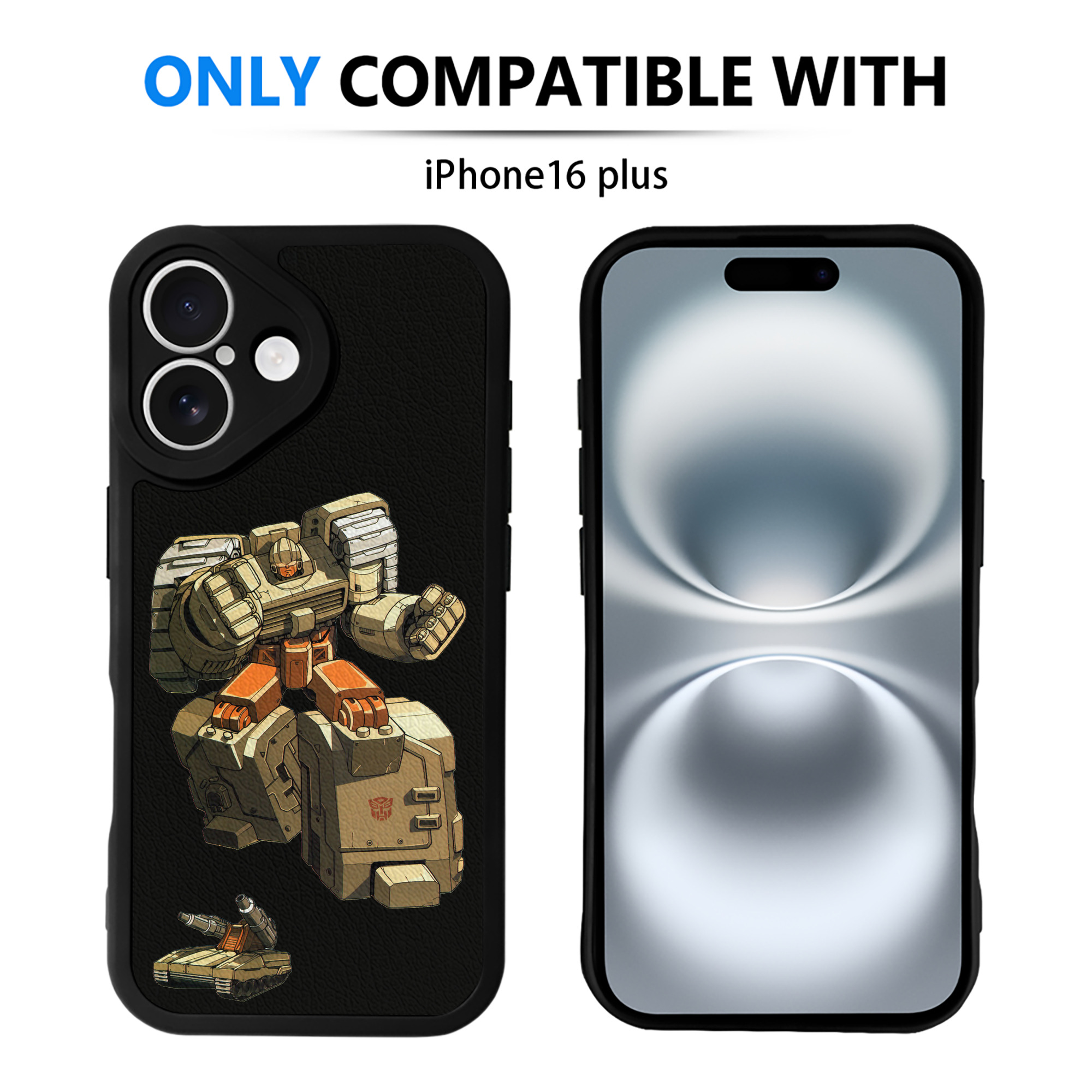 （画像用）  【iPhone 16シリーズ対応】シリコンスマホケース（レザー調） 材質：シリコン